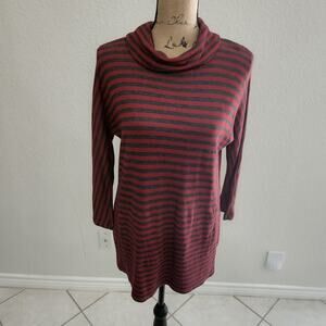 LOFT striped super soft tunic with stripes‎ size XS